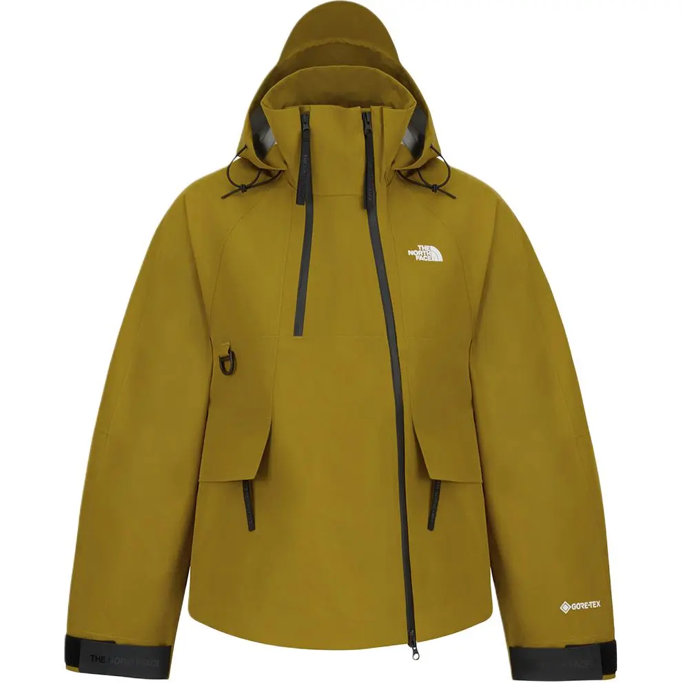 THE NORTH FACE Urban Exploration Waterproof And Windproof Windbreaker Jacket Women's Earth Mustard Yellow