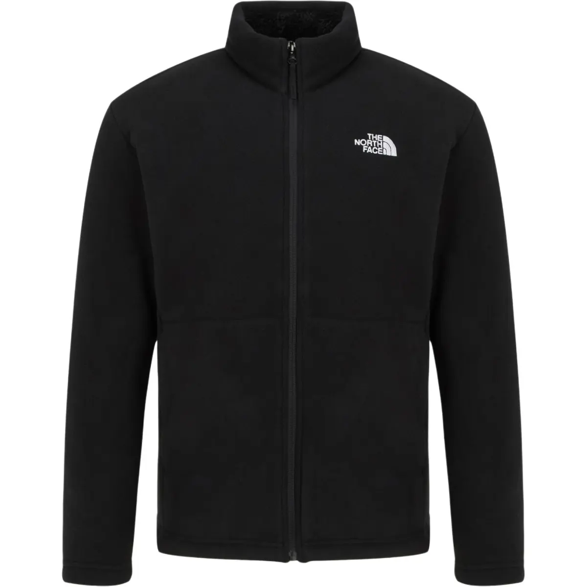 THE NORTH FACE Logo Zipper Stand Collar Fleece Lined Thermal Long Sleeved Jackets & Coats Men's