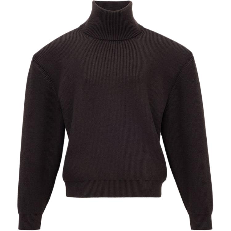 Женский свитер SAINT LAURENT Ribbed (черный)