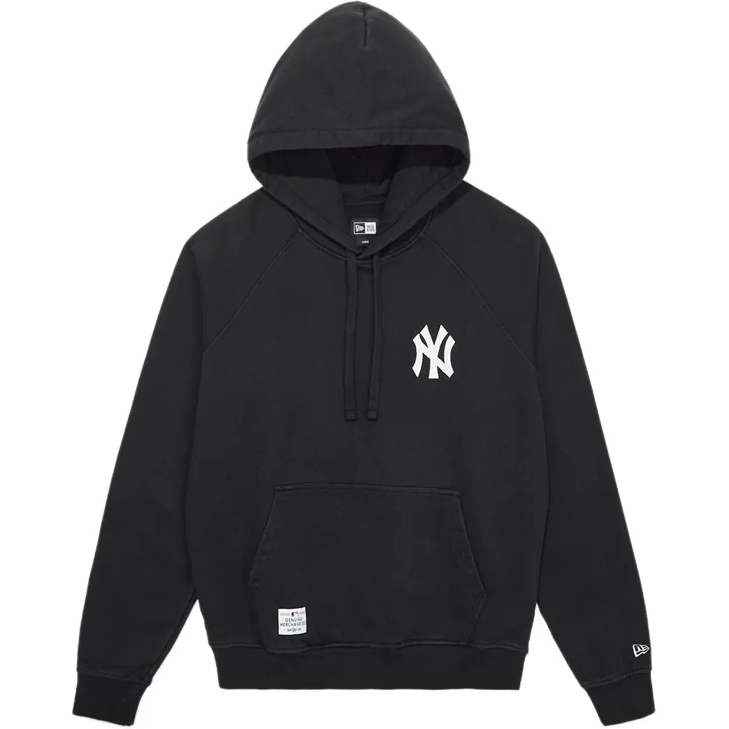 New Era Sweatshirts Unisex Black Hooded (Non-detachable) Moderate Straight Fit