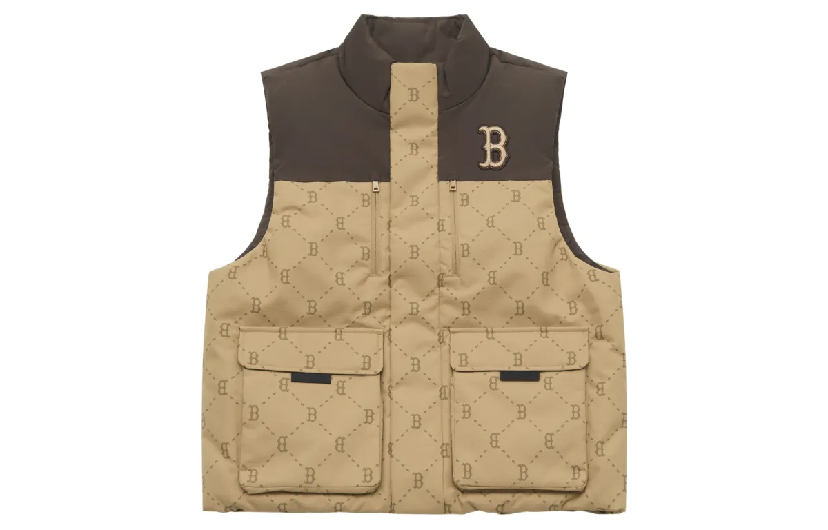 MLB MONOGRAM Collection Boston Red Sox Down Vest Unisex
