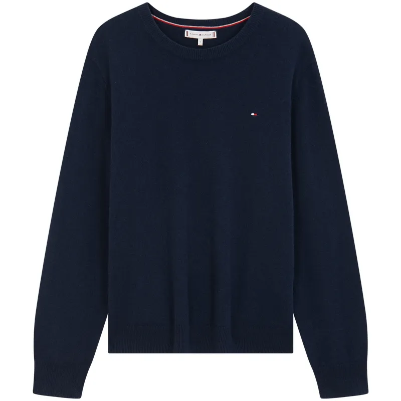 Tommy Hilfiger Sweaters Women's Navy Blue DW5 Crew Neck Moderate Other
