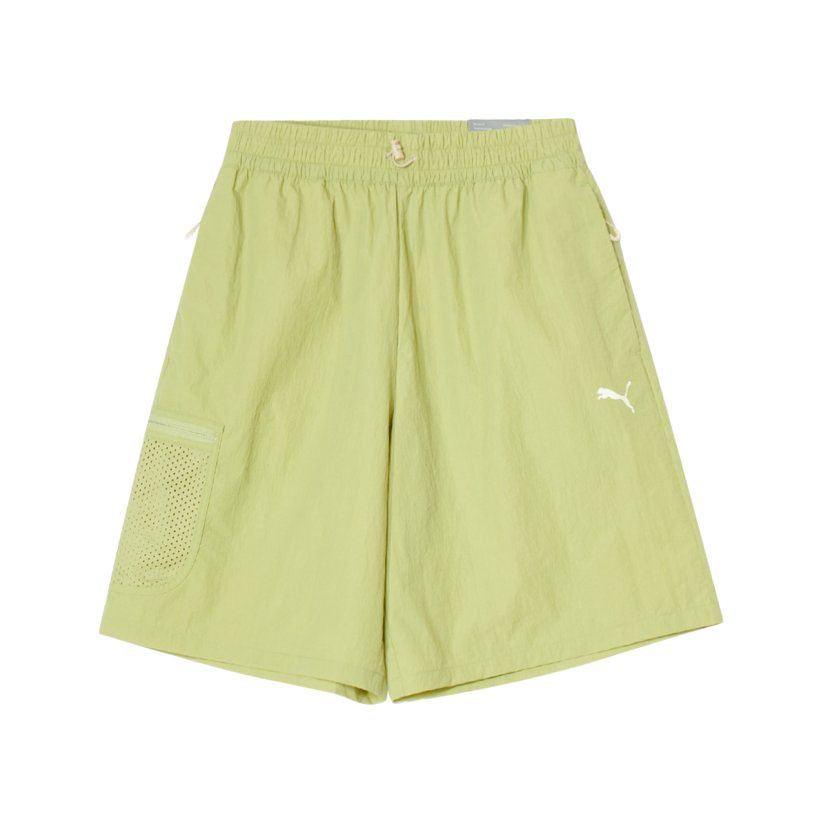 PUMA Sports Shorts Unisex Light Green Moderate