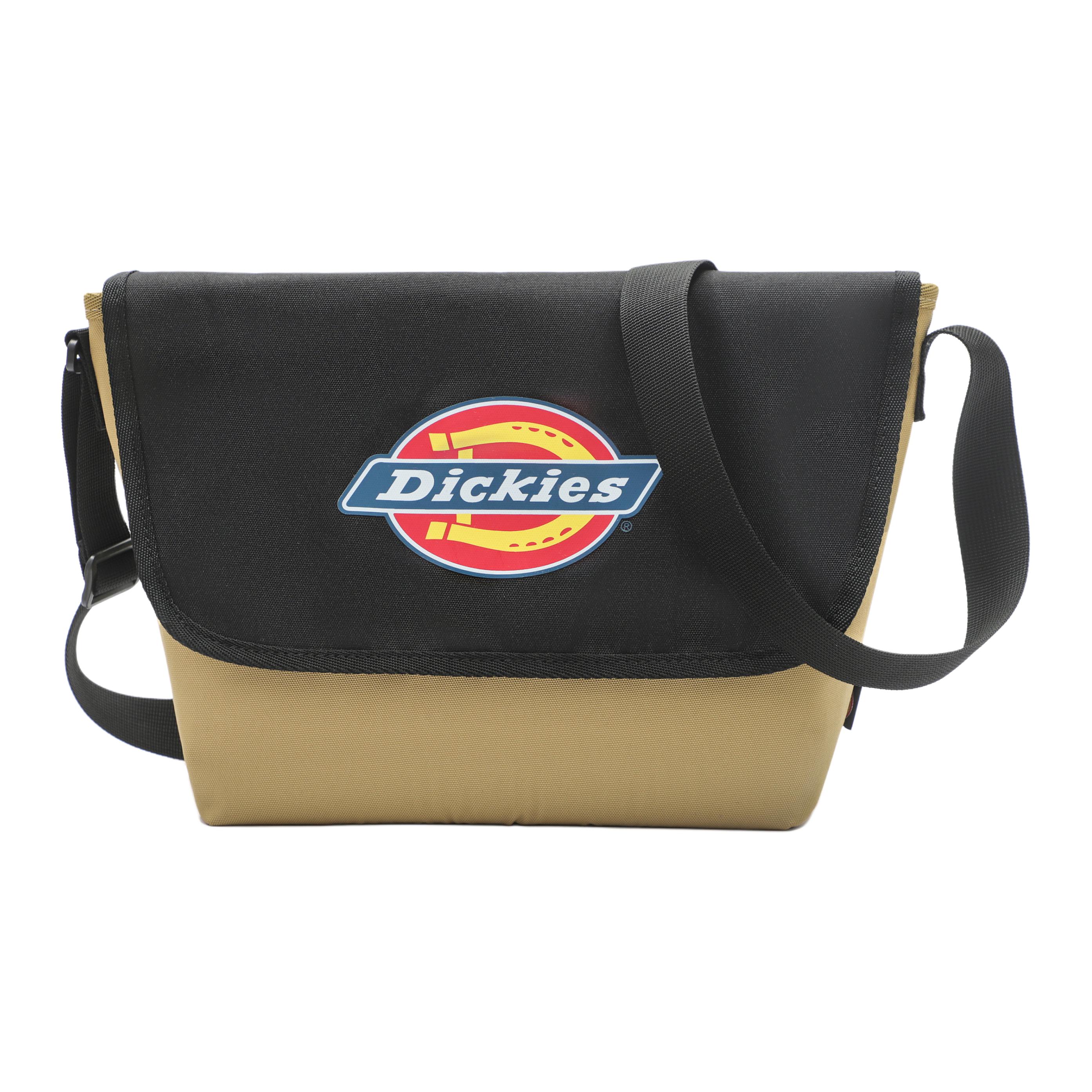 Dickies 100th Anniversary Polyester Messenger Bag Crossbody Bag Unisex Black & Khaki