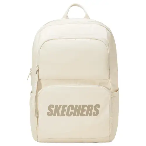 Skechers Polyester Backpack Unisex Light Sand Yellow