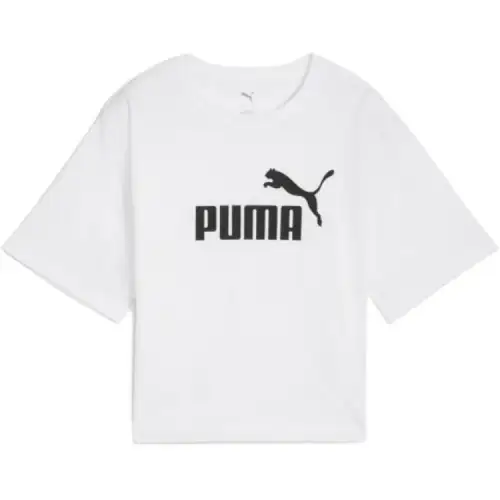 PUMA T Shirts Women's White Crew Neck