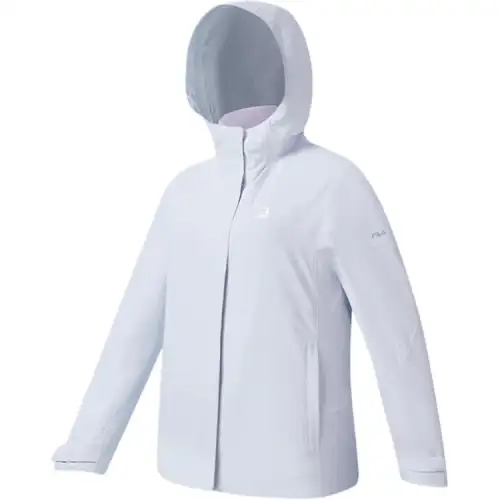 FILA Fitness Outdoor Hiking Waterproof And Breathable Warm Windbreaker Jacket Women's