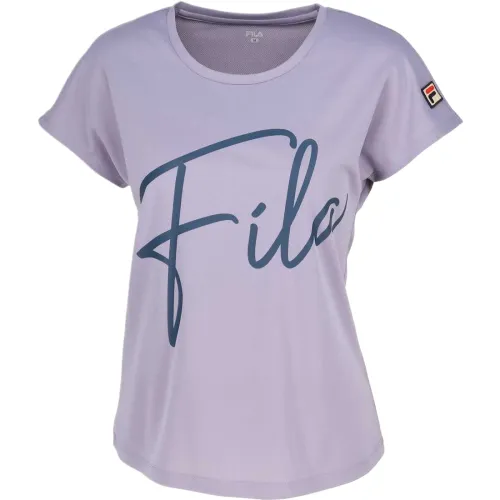 FILA Tennis Tops Women's Purple Crew Neck Moderate