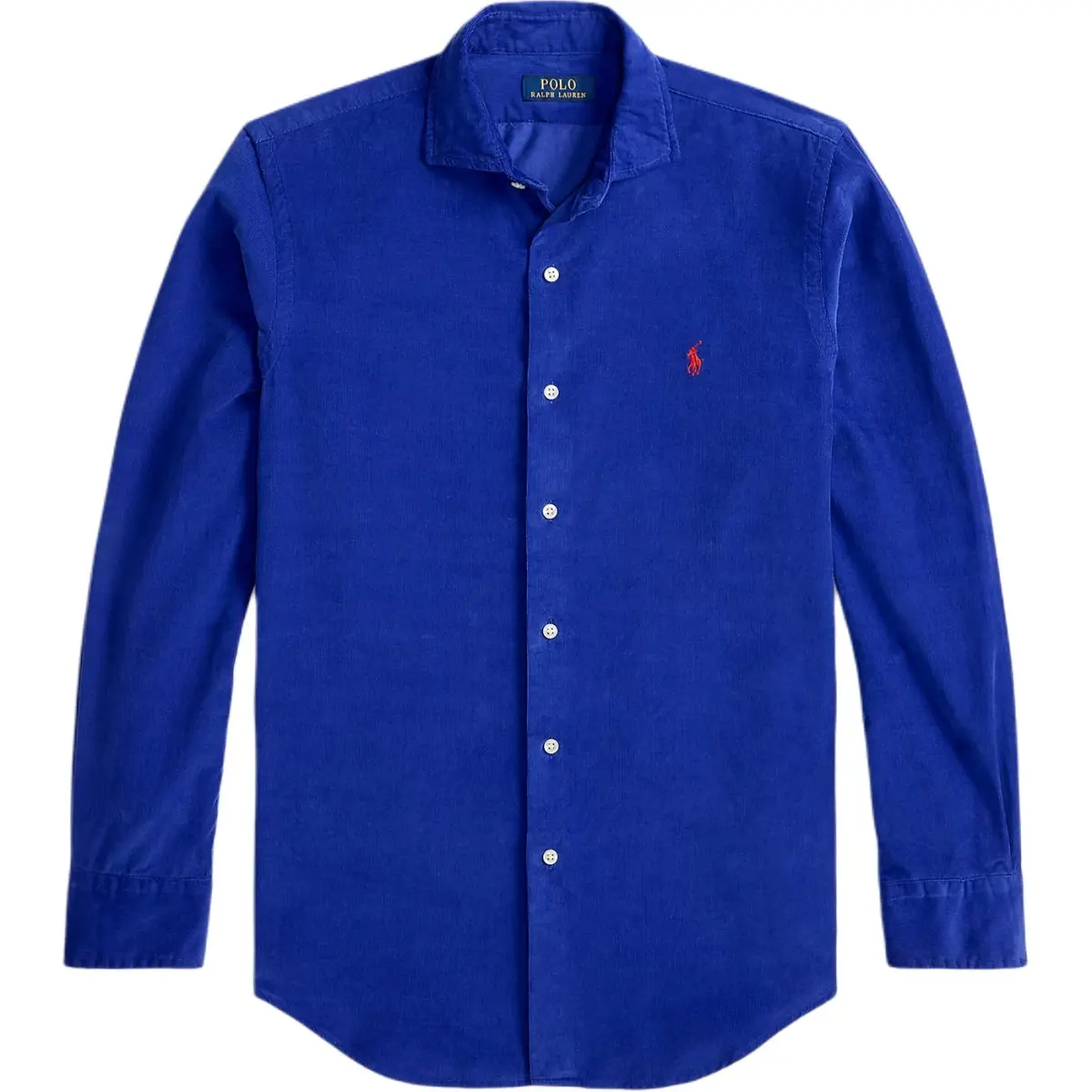 Polo Ralph Lauren corduroy embroidered-logo shirt