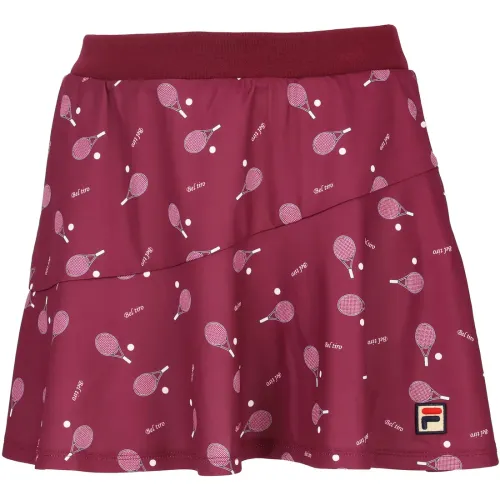 FILA Tennis Skirts Women's Burgundy Moderate