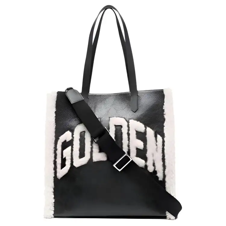【Previous Season】California faux-shearling tote bag