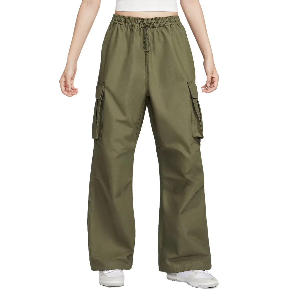 Nike Sportswear Women's Mid Rise Oversized Woven Cargo Pants