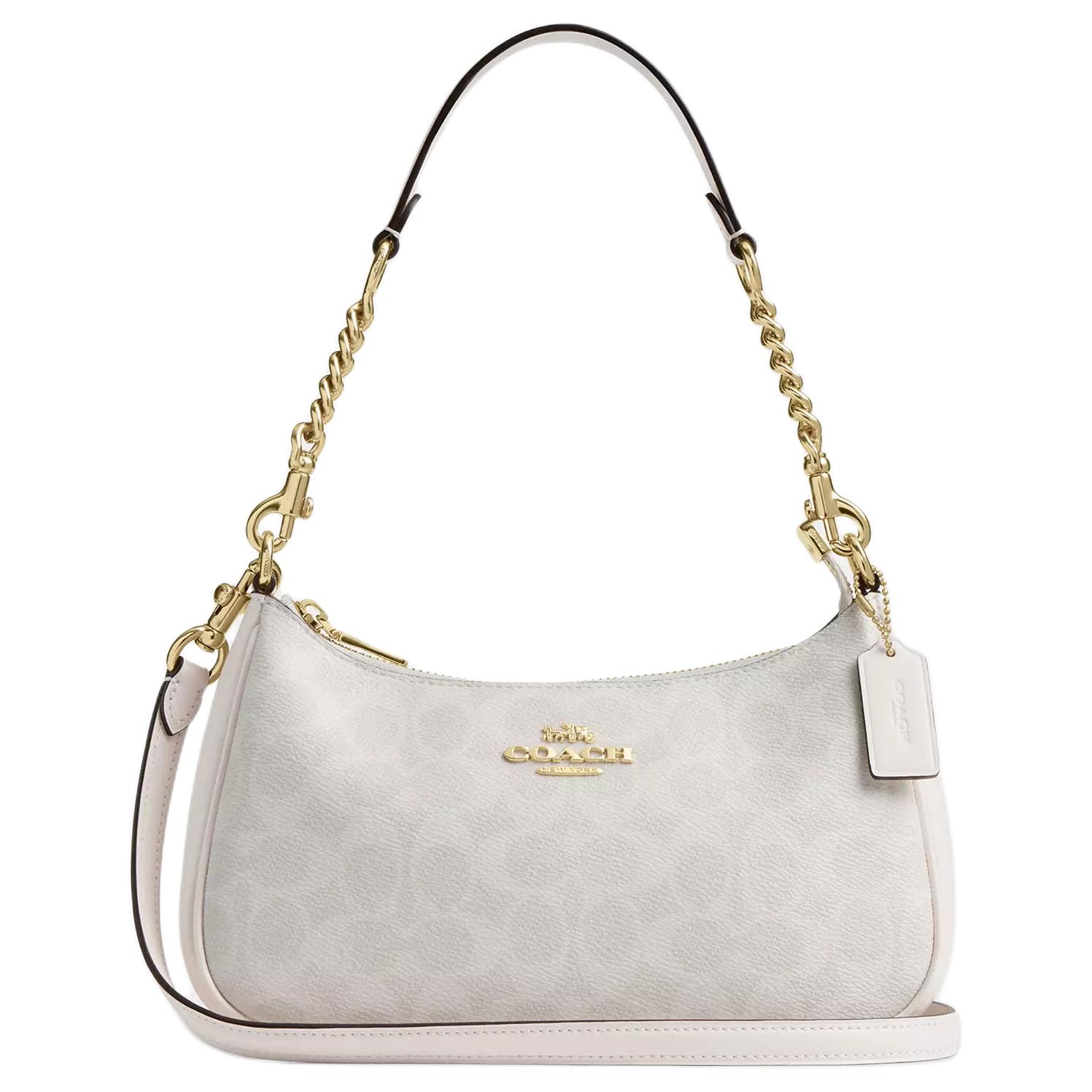 Женская сумка COACH Teri 25 (белая)