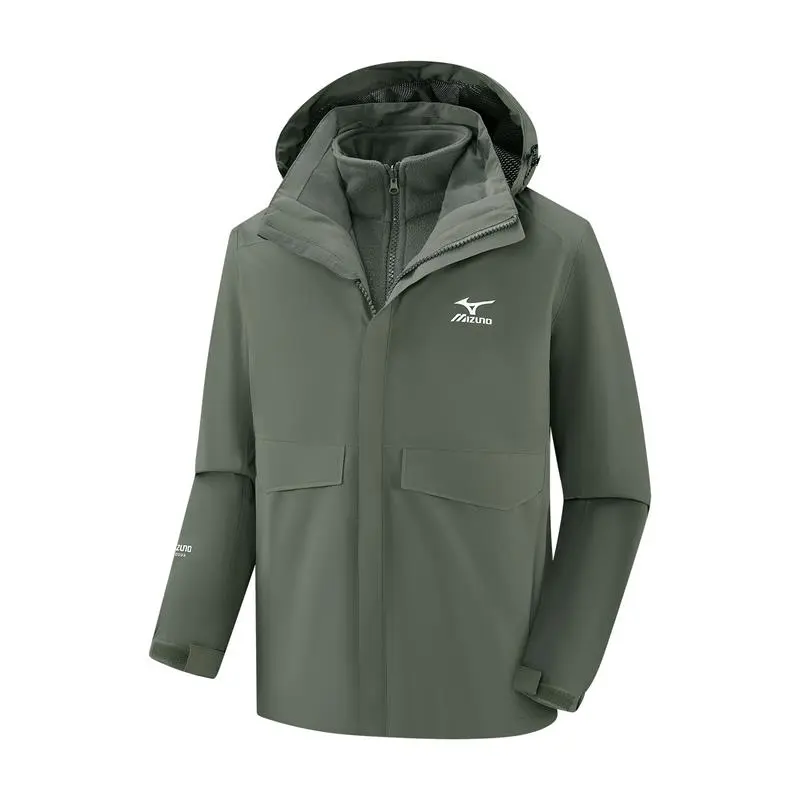 Mizuno Outdoor Hiking Waterproof, Windproof, Breathable, Abrasion Resistant, Thermal, Moisture Wicking, Rainproof