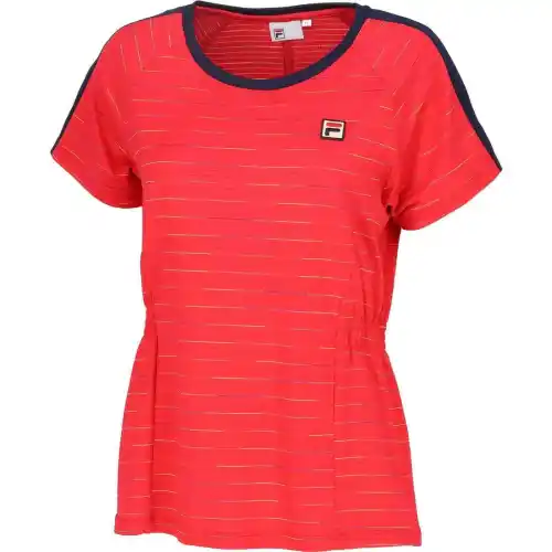 FILA Tennis Tops Women's Red Crew Neck Moderate