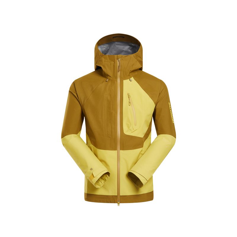 Мужская куртка Salomon Gore-Tex 3L SHELL FW25 (черная)