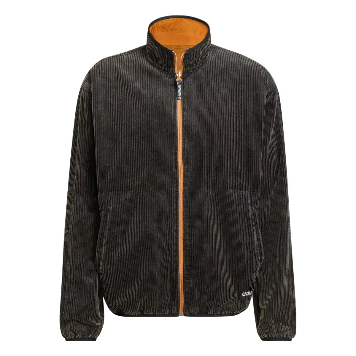 Adidas corduroy zip-up jacket