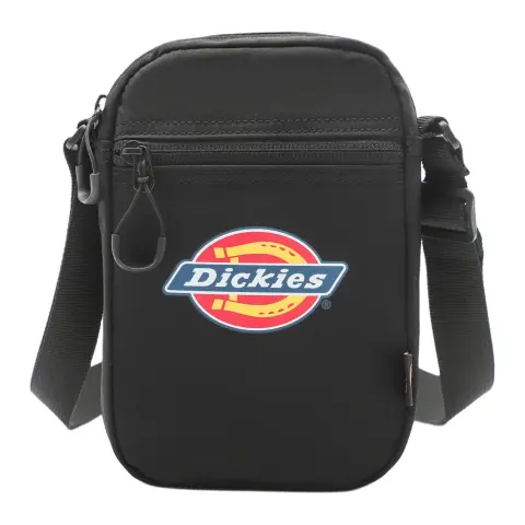 Dickies Polyester Cell Phone Wallet, Crossbody Bag Regular Unisex Black