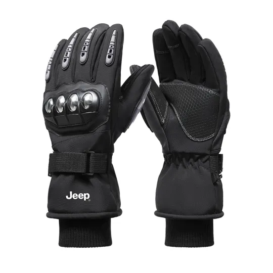 Jeep Fleece lined Sports Gloves Men's