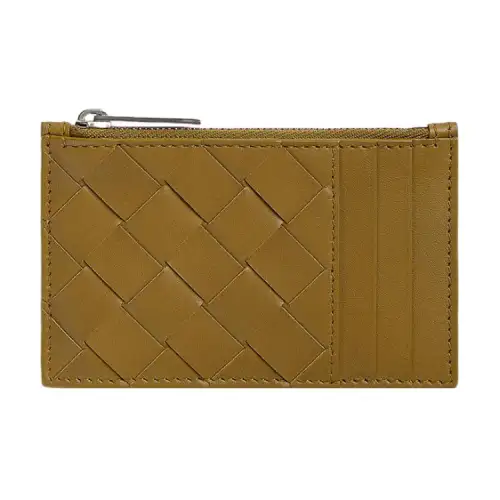 Bottega Veneta Cow Leather Wallet, Card Holder Men's Acorn