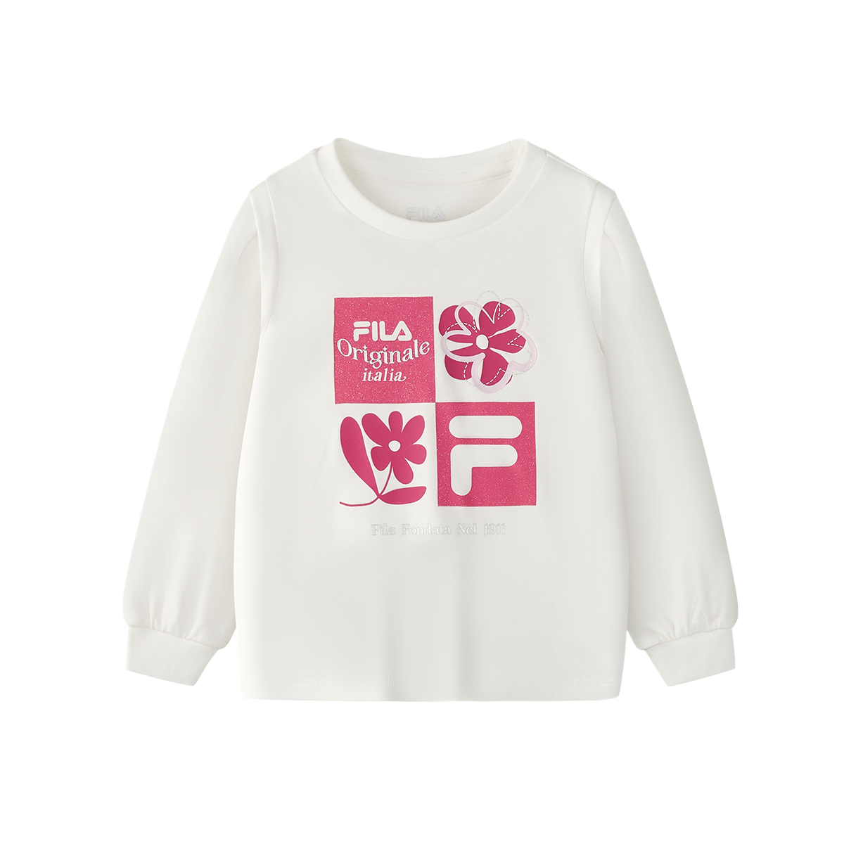Женская футболка Fila KIDS ORIGINALE (белая)