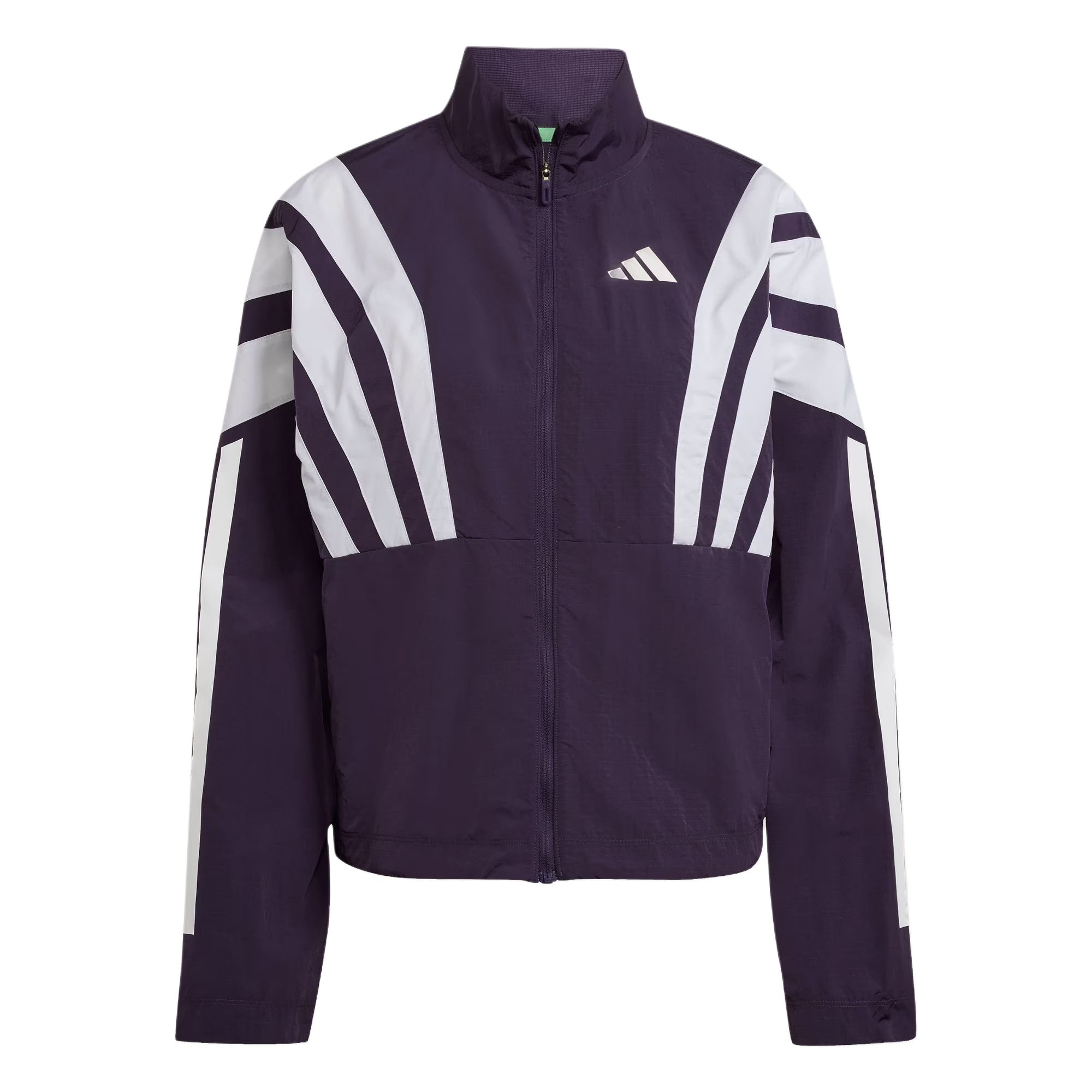 Adidas Adizero Running Jackets Women’s Aurora Plum Purple Hooded Moderate Other