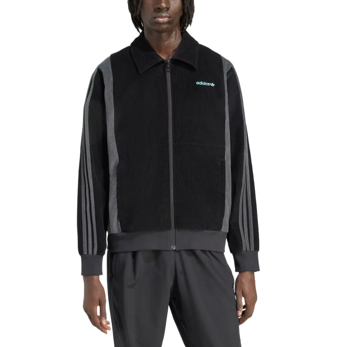 Adidas Originals Pro striped track jacket