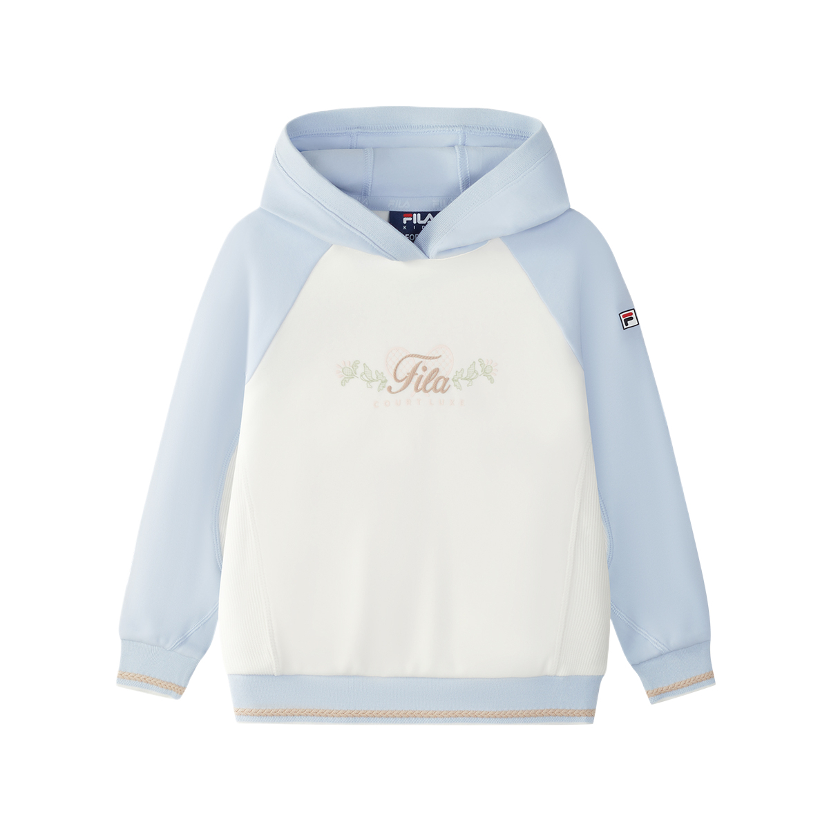 Женское худи Fila KIDS PERFORMANCE (белое)