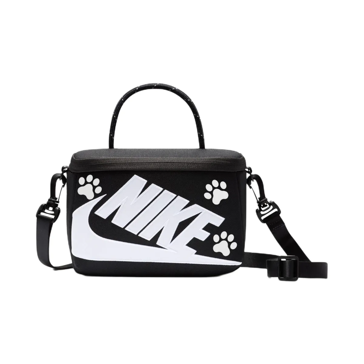 Nike Fabric Crossbody Handbag Unisex Black & White