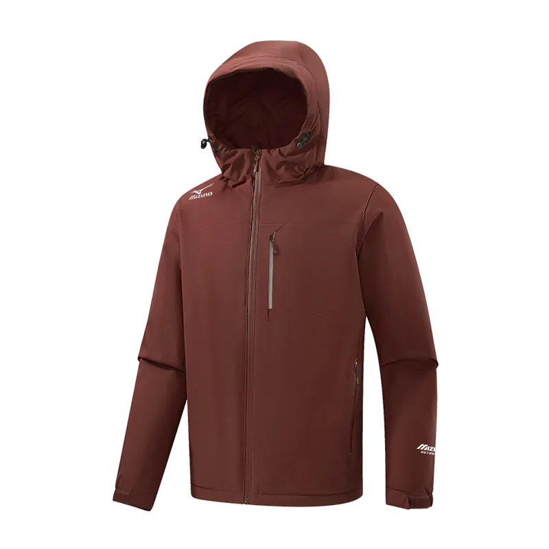 Mizuno Puffer Jackets Unisex Hooded Thickened Puffer Jacket
