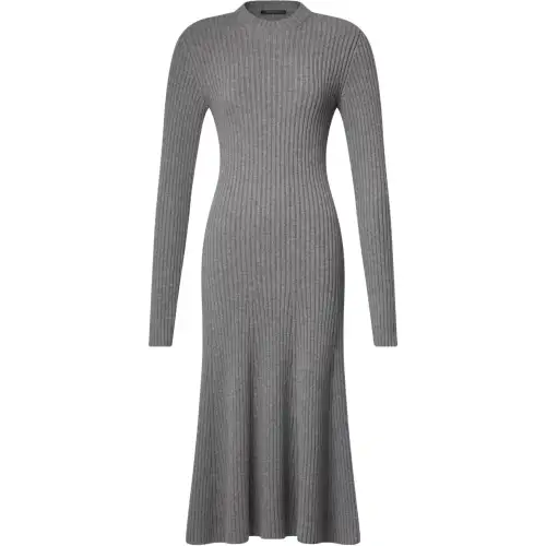 Louis Vuitton Long-Sleeved Rib-Knit Maxi Dress
