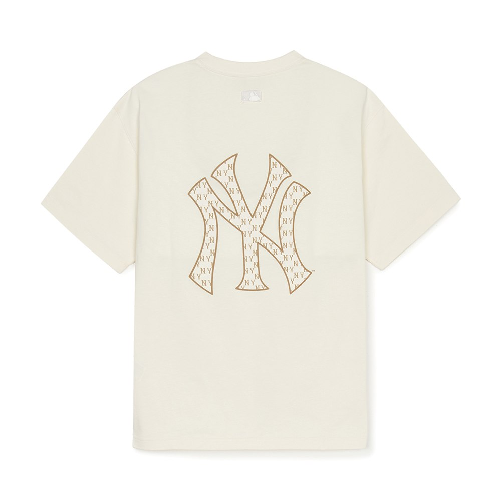 Футболка MLB MONOGRAM (кремовая)