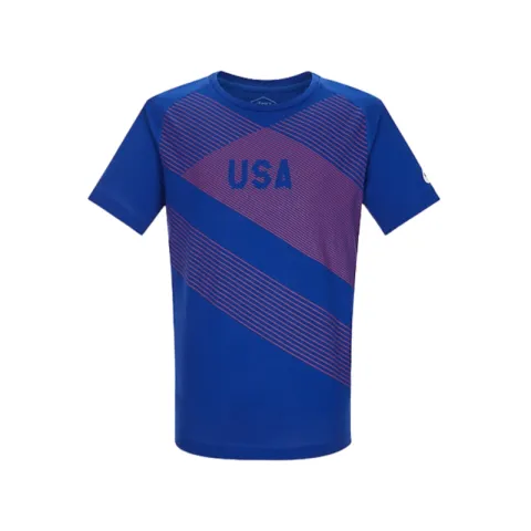 ASICS Track And Field Clothing Men's Blue