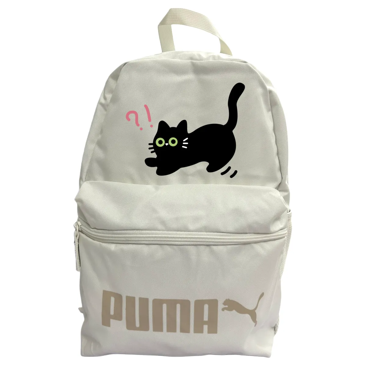 PUMA Fabric Backpack Backpacks Unisex White