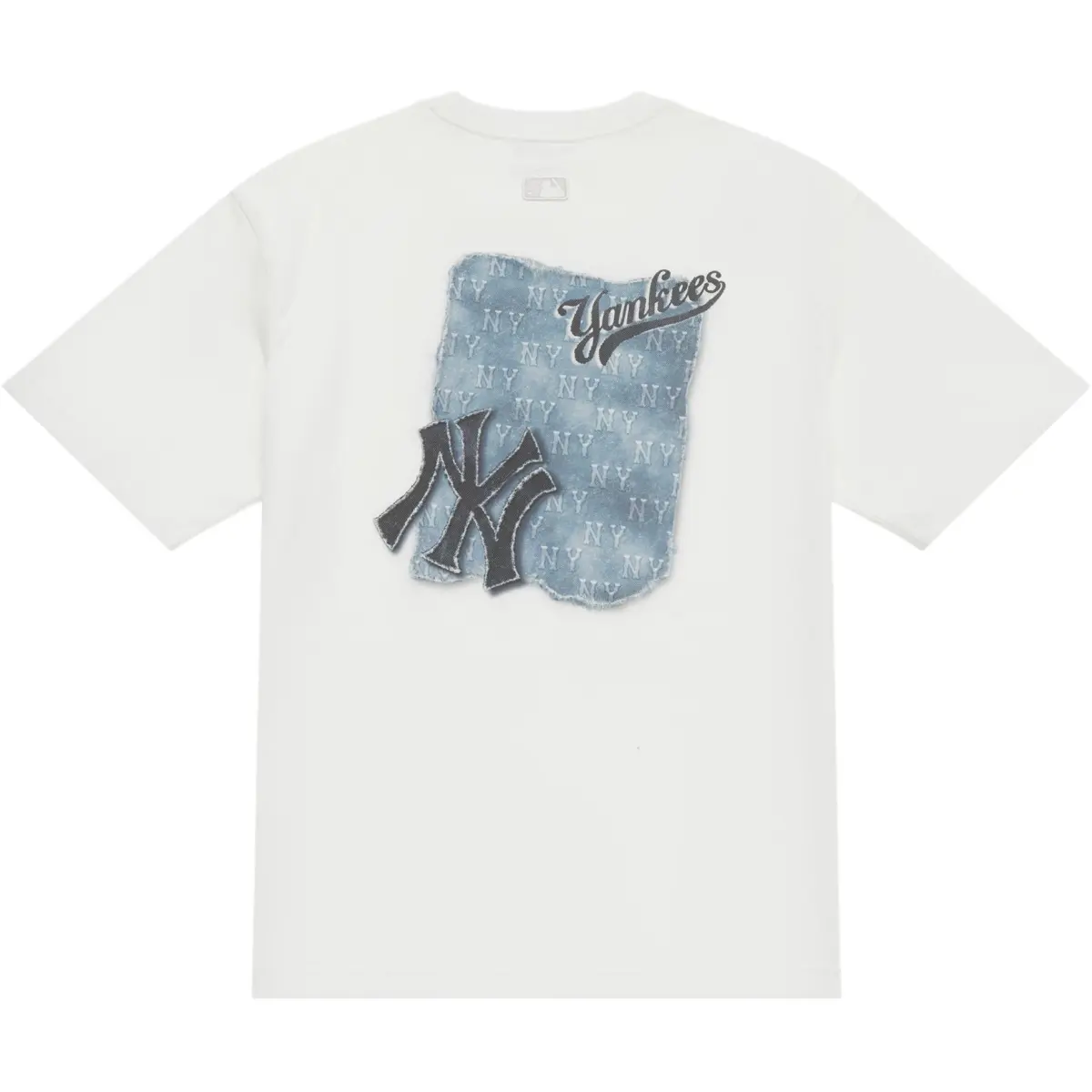 MLB MONOGRAM SS25 T Shirt Unisex Ivory