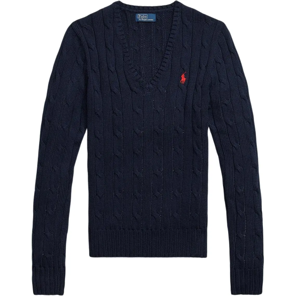 Polo Ralph Lauren SS25 Knitwear Slim Fit Women's Hunter Dark Blue