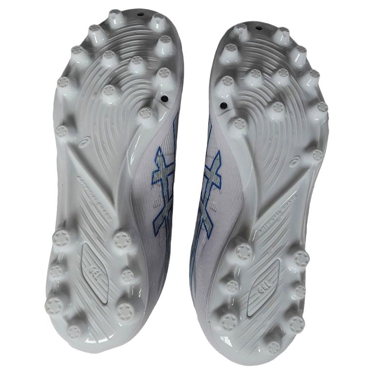 ASICS DS LIGHT ACROS PRO 3 Abrasion Resistant Soccer Shoes Unisex White Blue