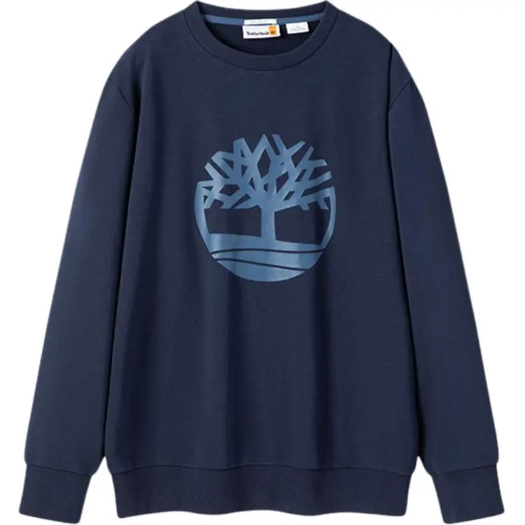 Timberland Sweatshirts Men's 433 Blue Crew Neck Moderate