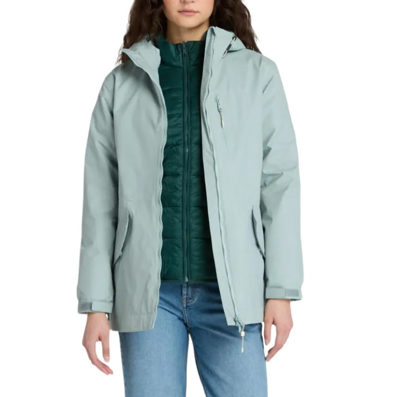 Timberland Jackets Women's Blue Hooded Moderate Other