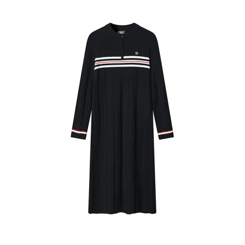FILA Heritage Long Sleeved Dress Women's Legend Blue