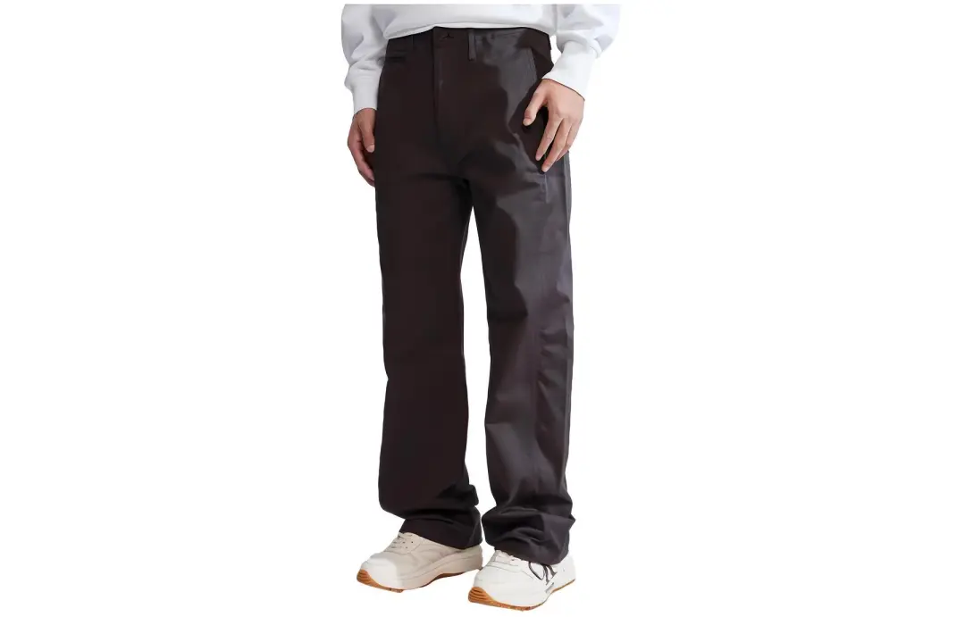 CALVIN KLEIN Casual Pants Men's Long Lime