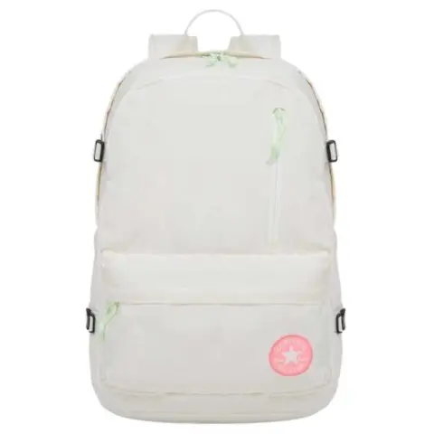 Converse Polyester Backpack Unisex Milk White