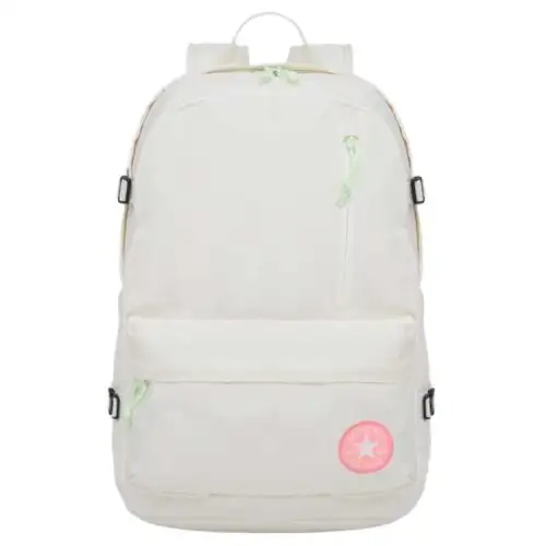 Converse Polyester Backpack Unisex Milk White