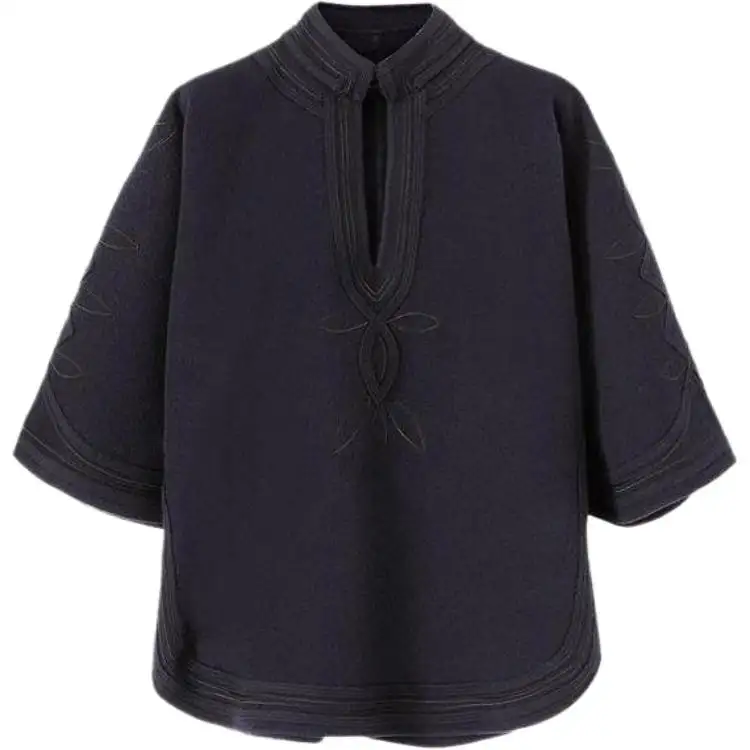 Loro Piana V neck Cape