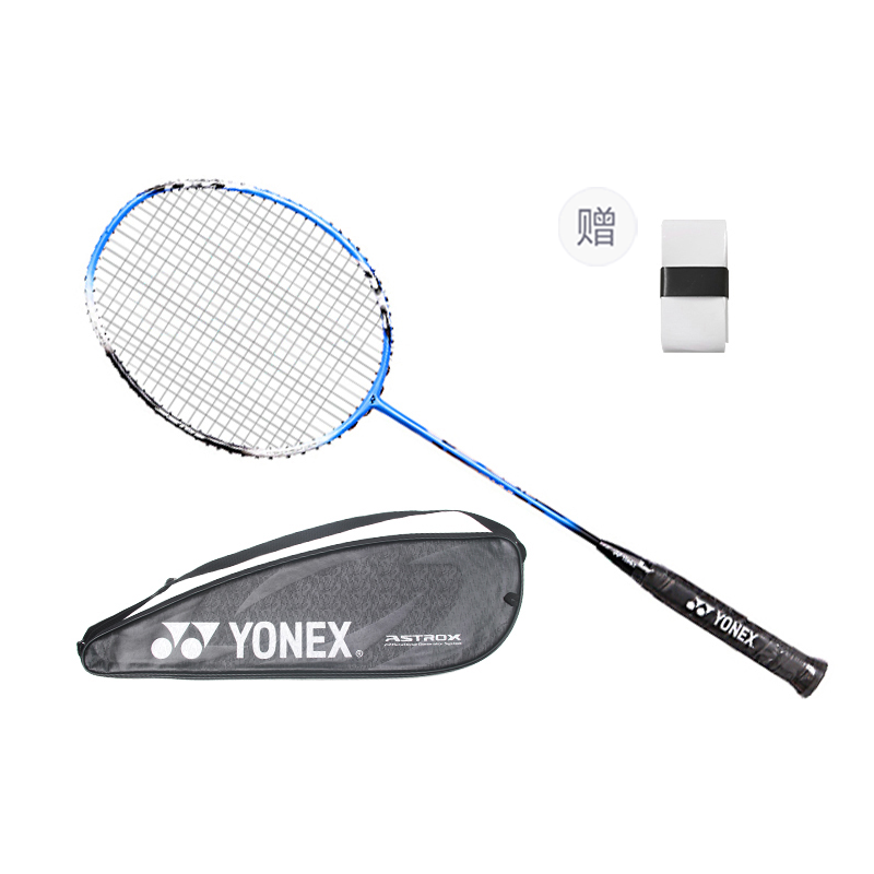 YONEX AstroX AX1 Carbon Fiber+Resin Badminton Rackets Advanced Level 674mm Unisex Strung Blue Black