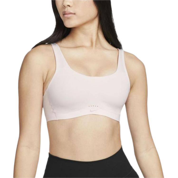 Nike Solid color thick shoulder strap low intensity support padded sports bra for women