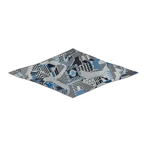 HERMES Cashmere, Silk Scarves Men's Blue