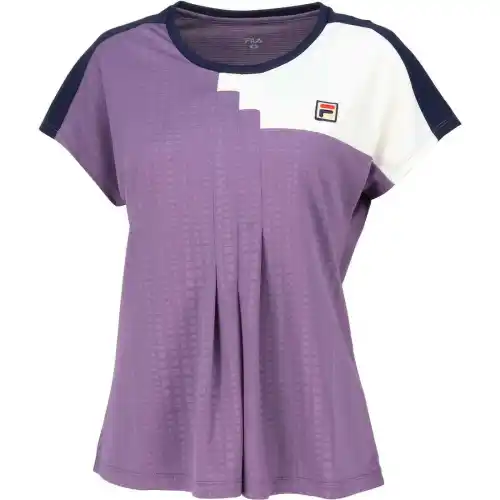 FILA Tennis Tops Women's Purple Crew Neck