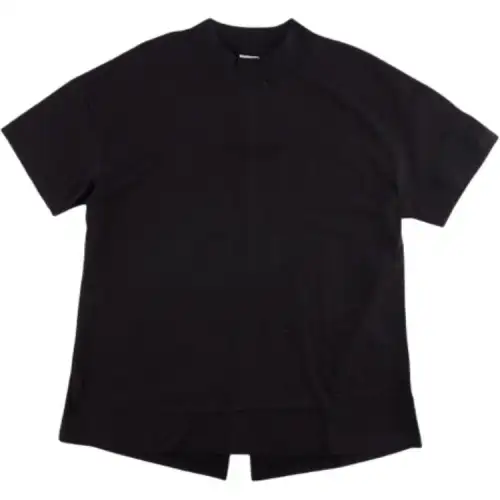 FILA T Shirts Women's Black Stand Collar