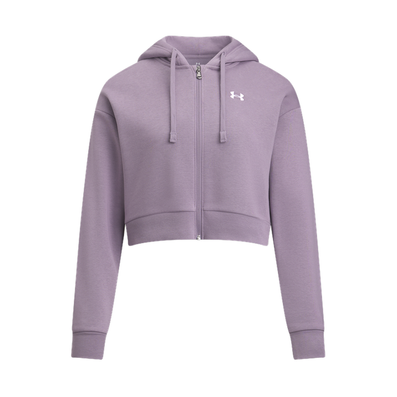 Женское худи Under Armour Rival (фиолетовое)